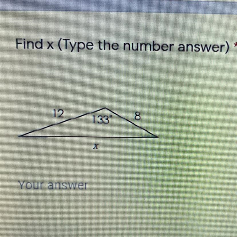 Find x (Type the number answer)-example-1