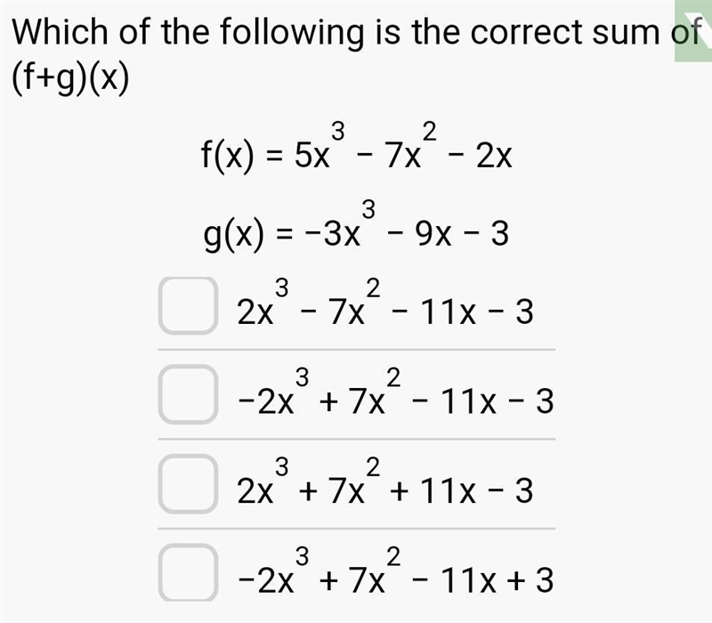 Please help find the correct sum. Thank you.-example-1