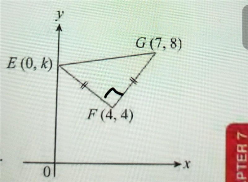 (b) H is a point on the line y = 11 such that EH = GH. Find (i) the coordinates of-example-1