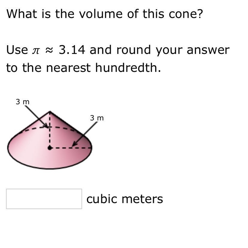 What is the volume of this cone?-example-1