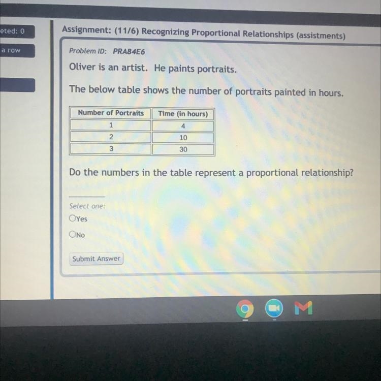 I need to know if it is a proportional relationship and if it is i need a explanation-example-1