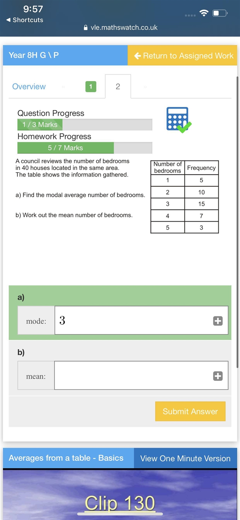 What is the mean total?-example-1