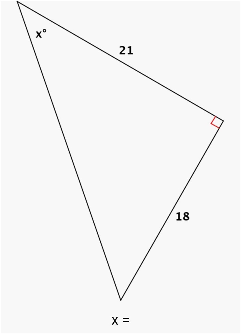 #6 Find Value of X . Round answer to nearest tenth.-example-1