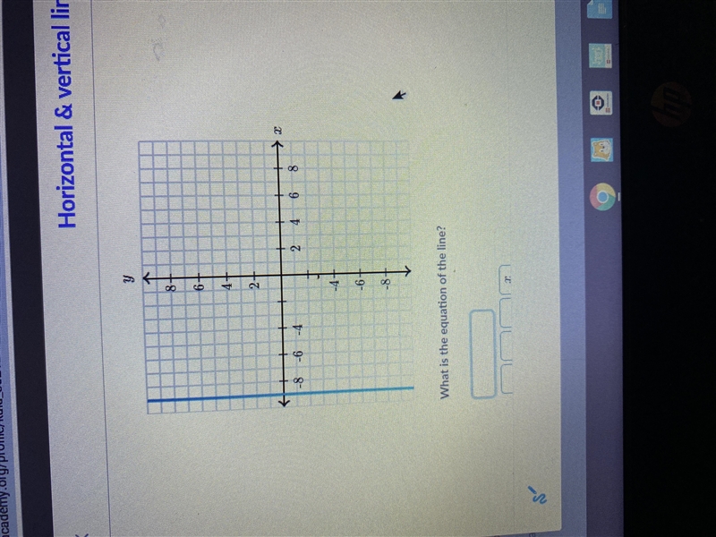 What is the equation of the line-example-1