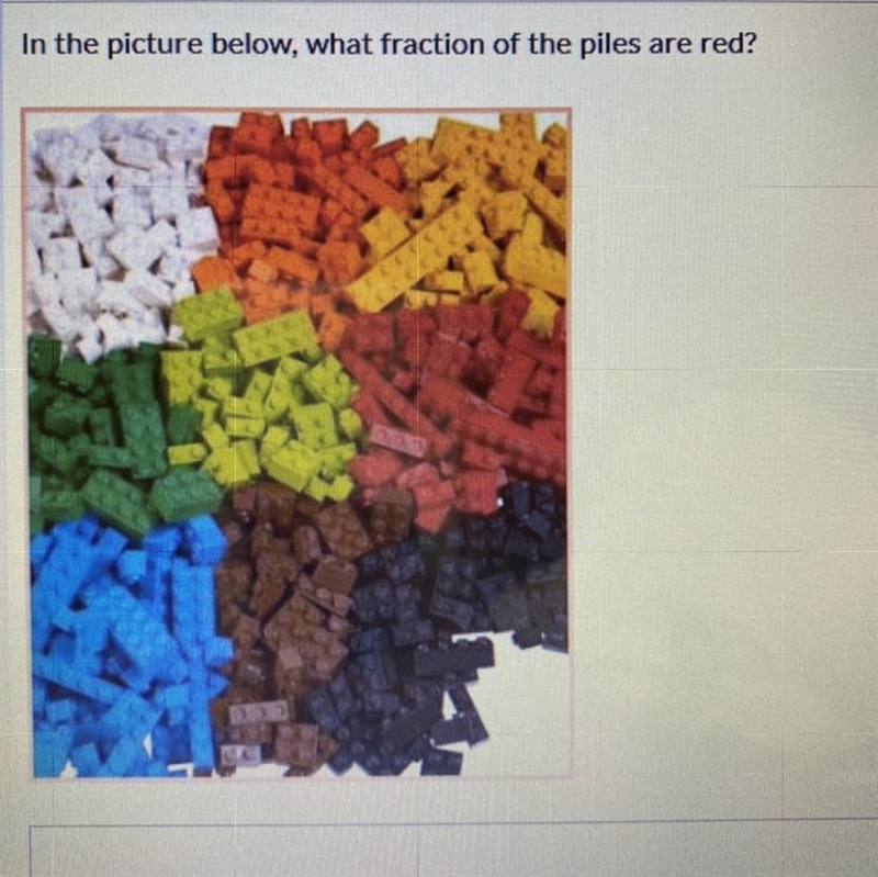 In the picture below, a fraction of the piles are red￼?-example-1