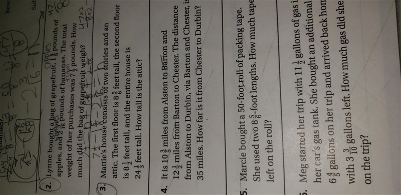 #3 only Fractions help-example-1