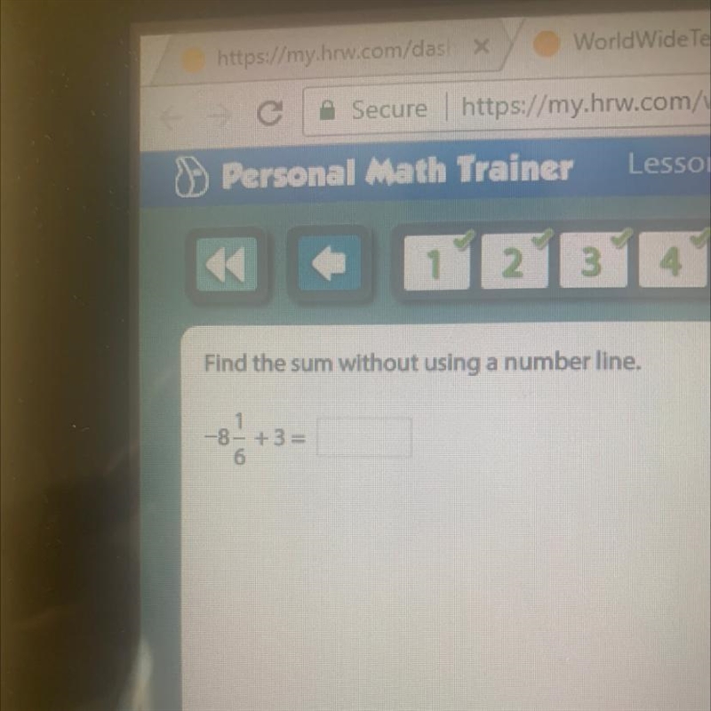 Find the sum without using a number line.-example-1