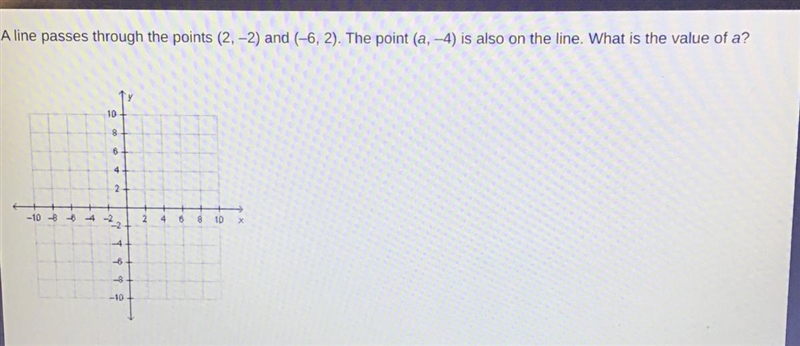 A. -6 B. -1 C. 1 D. 6 Please help quizzz-example-1