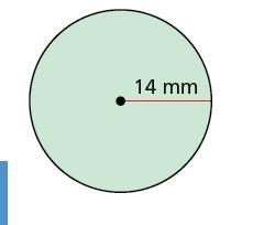 Find the area of the circle. Round your answer to the nearest tenth. PLEASE HELP QUICK-example-1