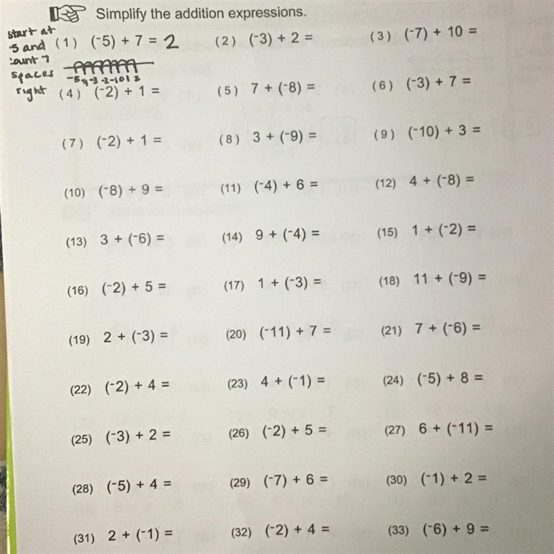 I need the answers to my page of math homework-example-1