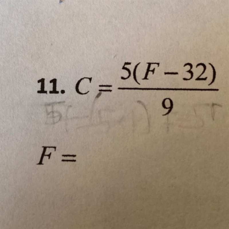 Can someone please help me with this. If you do the equation solve for F-example-1