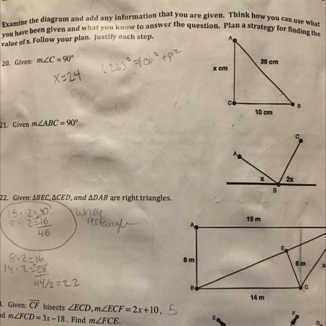 Help me please!! Answer question #21 ( the middle question)-example-1