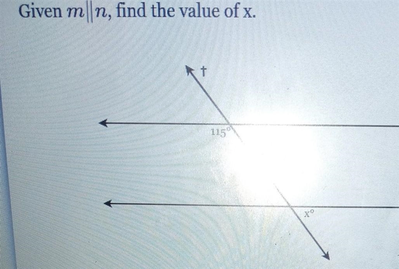 Given mlln, find the value of X. ​-example-1