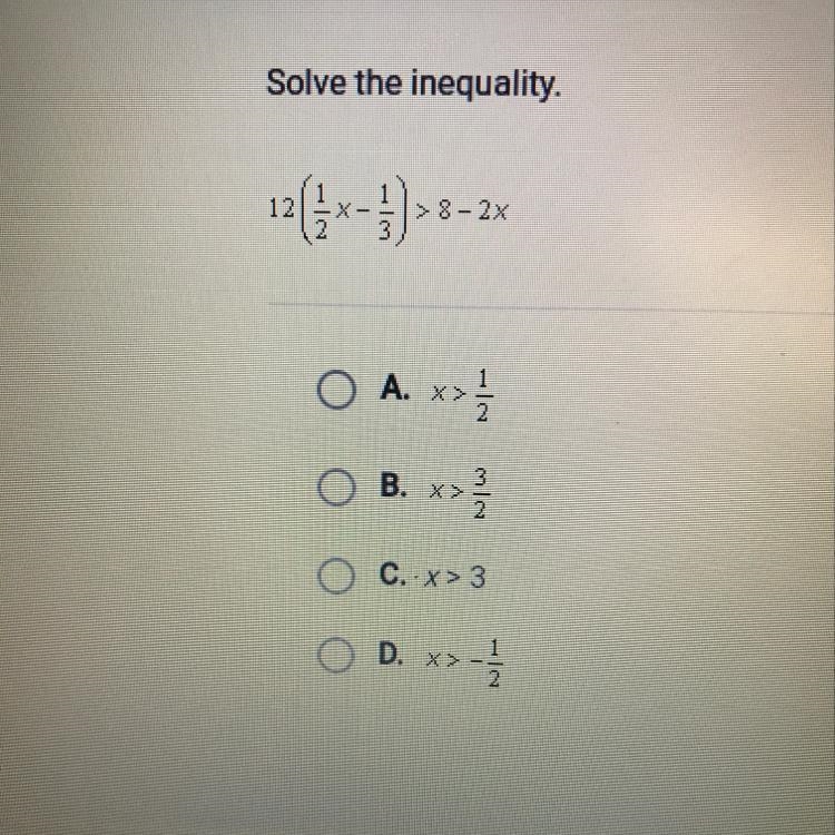 Solve the inequality.-example-1