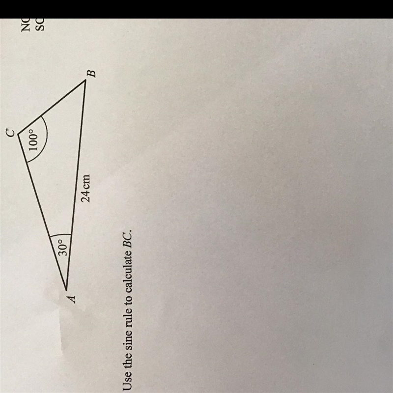 Use the sine rule to calculate BC :)-example-1