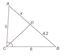 30 POINTS GUYS!!! What is the value of x? Enter your answer, as a decimal, in the-example-1