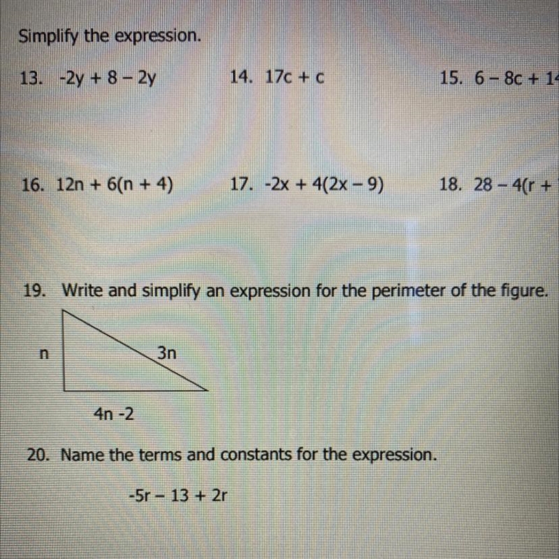 I need help please on number 19-example-1