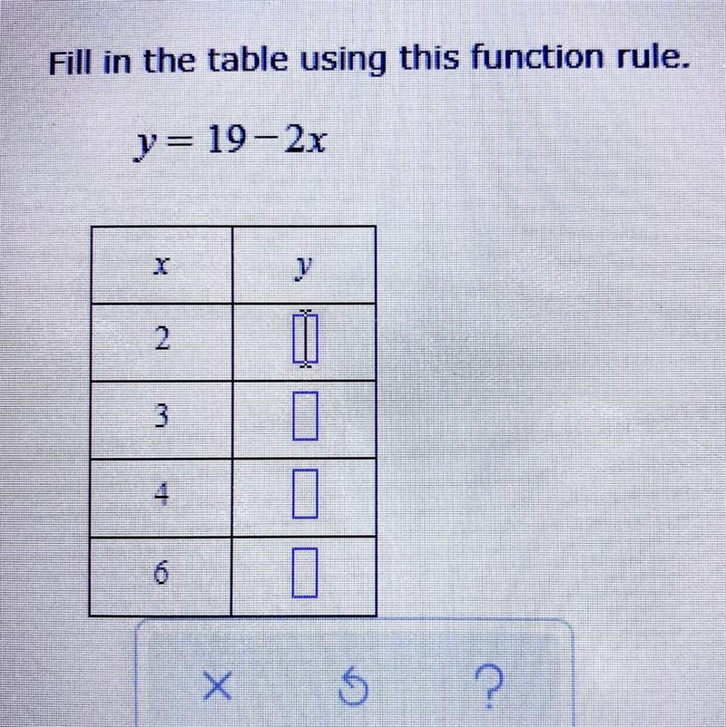 Question is in picture, it’s about function rule.-example-1