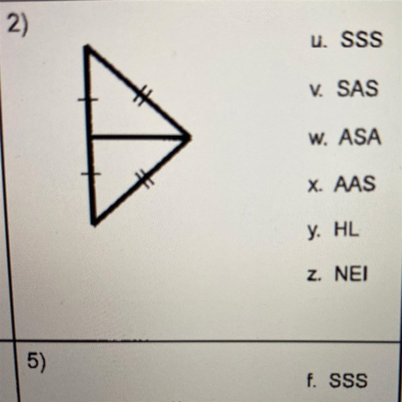 What’s the triangle congruence shortcut-example-1