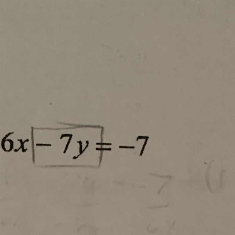 What’s the slope intercept form of the equation Y=Mx+b-example-1