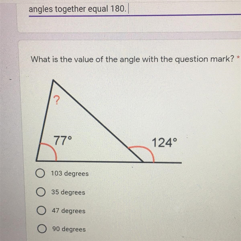 What is the value of the angle ?-example-1