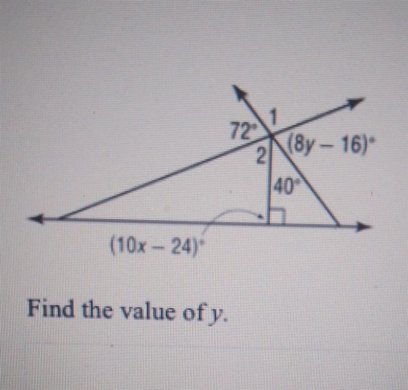 Find the value of y.​-example-1