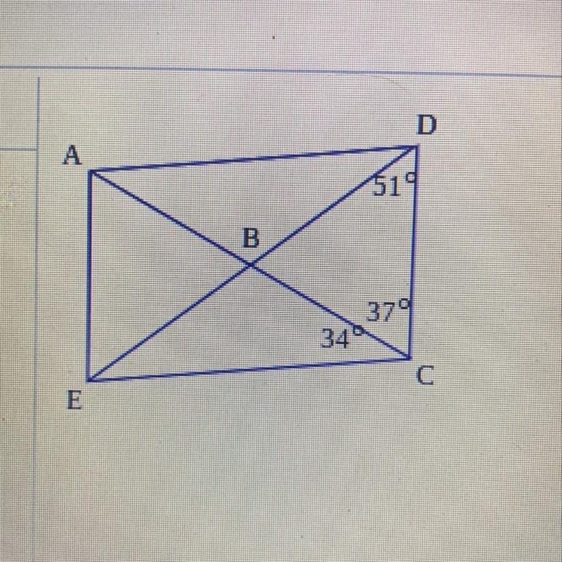 Use the parallelogram to find m-example-1