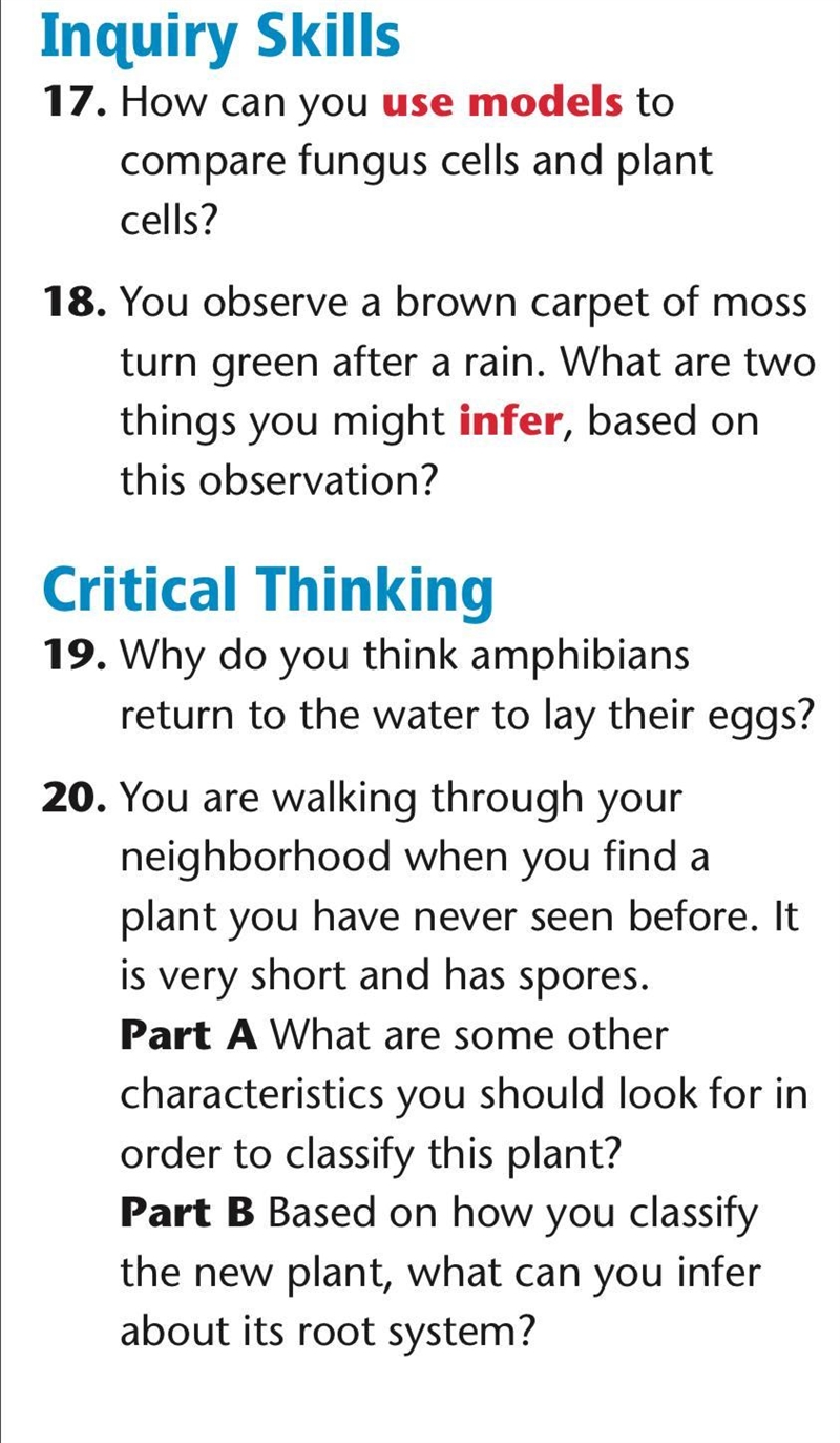 If you are good at science pls answer these questions (only 4 questions)-example-1