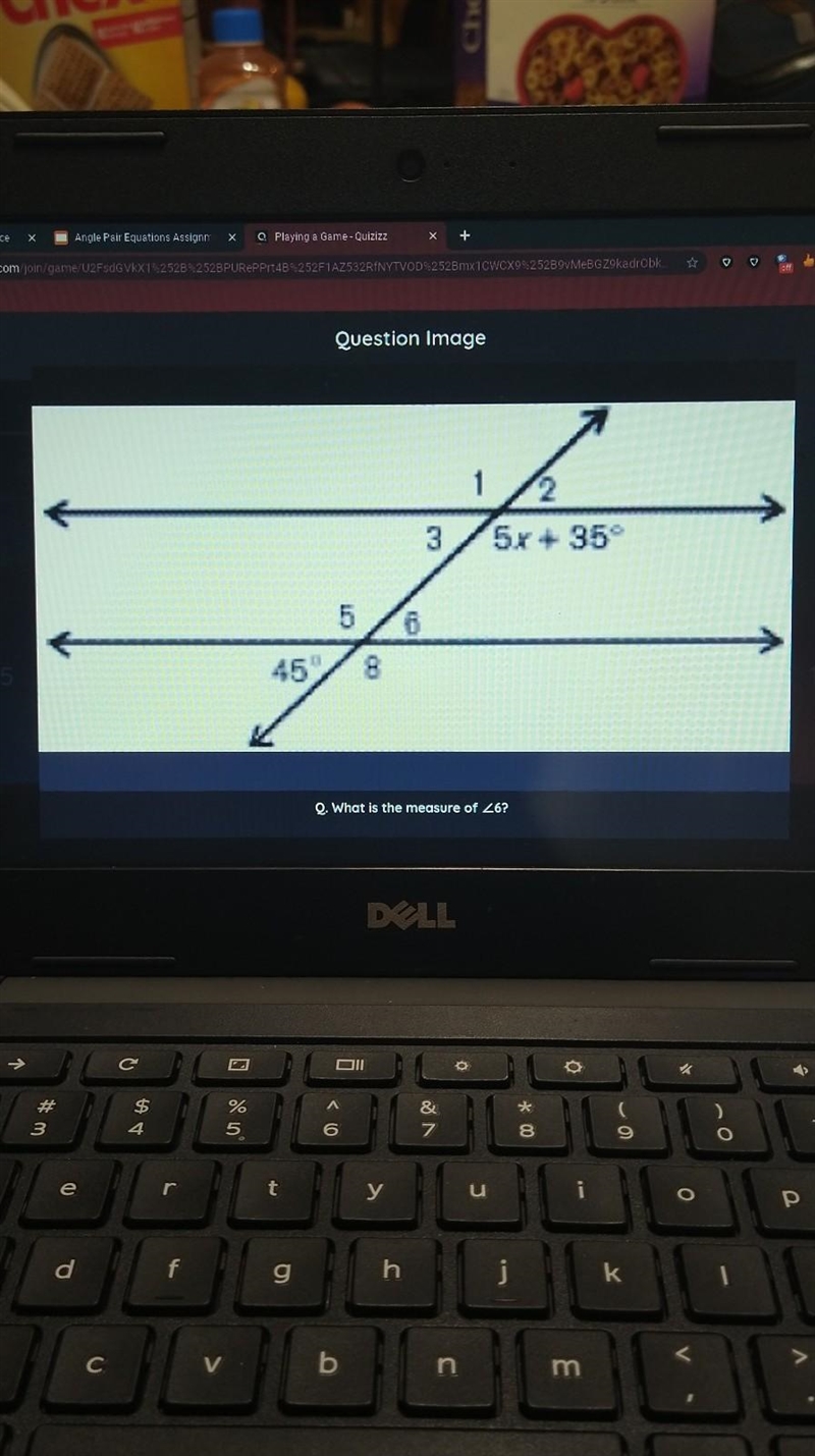 What is the measure of<6​-example-1