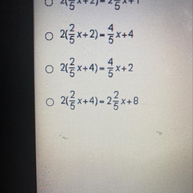 Which pair shows equivalent expressions?-example-1