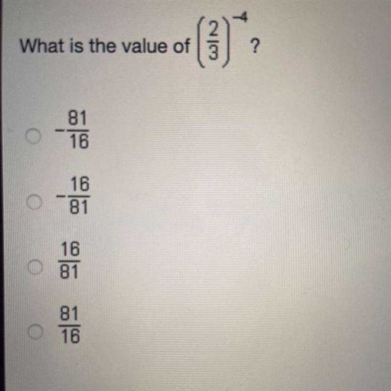 What is the value of (2/3)-4-example-1