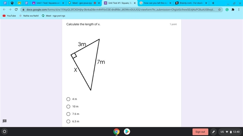 How do you Calculate the area of a missing square.-example-1