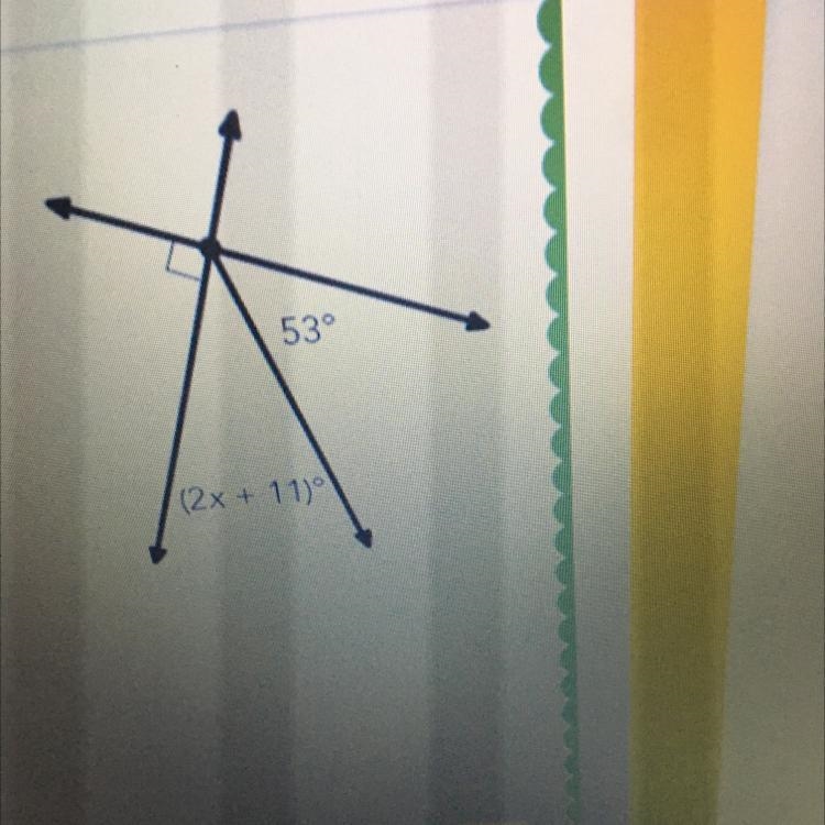 You need to find the value of x-example-1