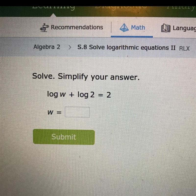 Solve. Simplify your answer-example-1