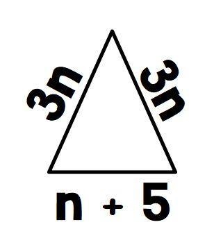 Write and simplify an expression for the perimeter (sum of all sides) of the triangle-example-1