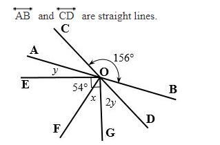 Find x and y. Give reasons to justify your solution.-example-1