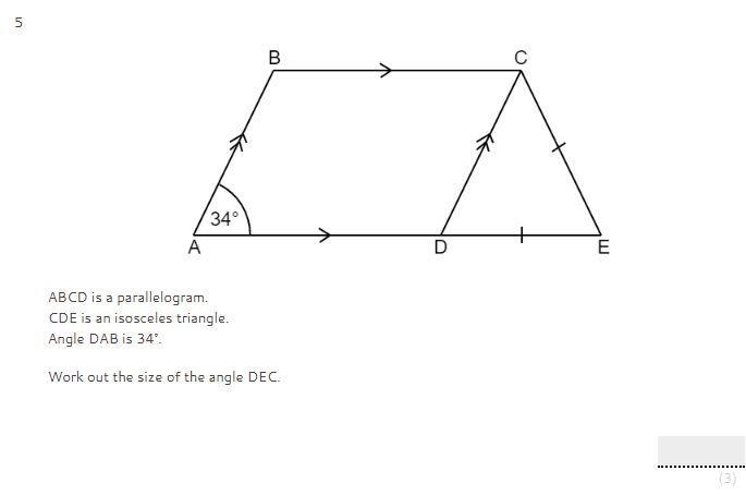 Im dumb as heck pls help. its literally a simple angle question but i can't do it-example-1