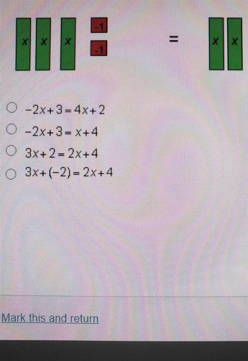 HELP which equation is modeled below​-example-1