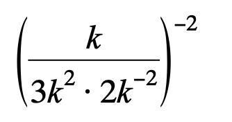 Simplify the expression below using laws of exponents.-example-1