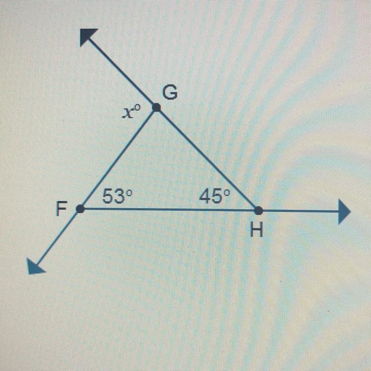 Please answer ASAP!! what is the value of x?-example-1