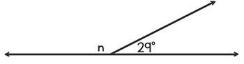 PLEASE HELP IF WRONG WILL REPORT! What is the measure of the unknown angle? A. 145° B-example-1