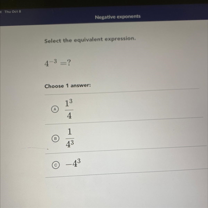 What is the equivalent expression?-example-1