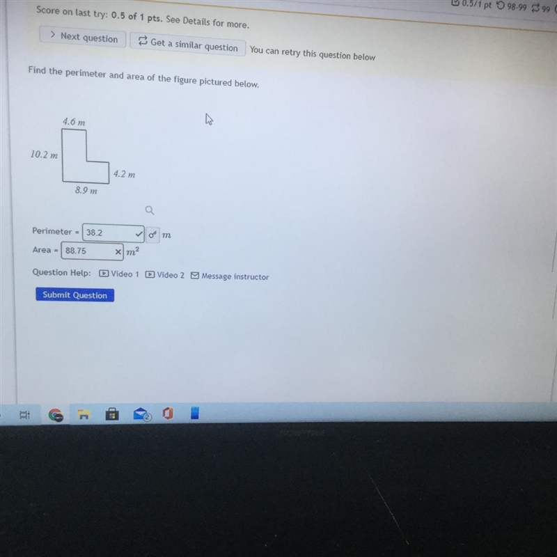 How do u find the area can someone explain-example-1