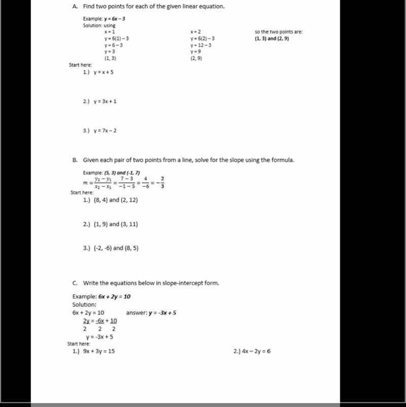 Please help me with part A B and C can you write the answers and show me how you get-example-1