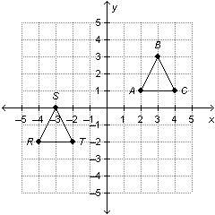 I need answers ASAP!!! Jason states that Triangle A B C is congruent to triangle R-example-1