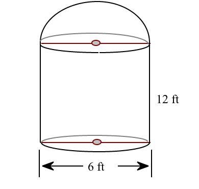 Find the surface area and volume of the figure.-example-1