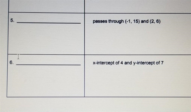 Just need 5 and 6 done due in 20 minutes plz help​-example-1