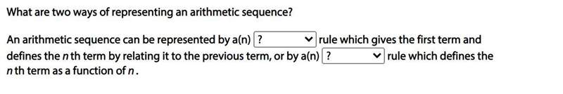 The drop down options are explicit and recursive.-example-1