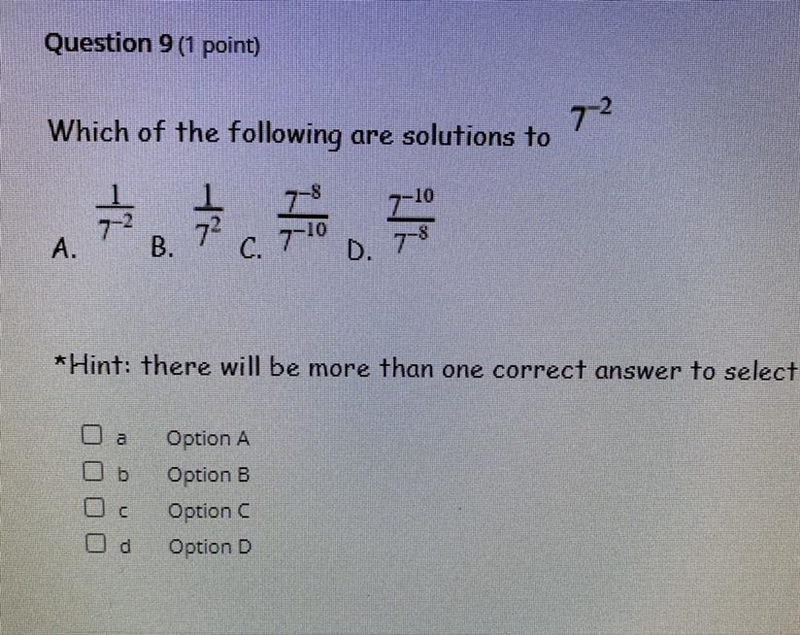 EASY question for y’all mathy people. Easy points! Question in photo!-example-1