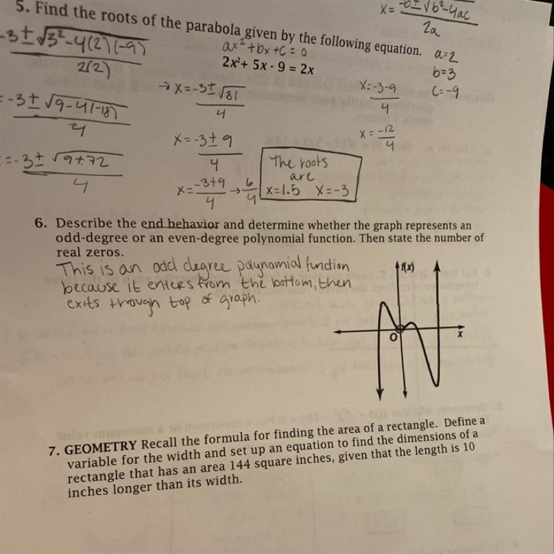 Please help with #6. How do I find all of the real zeros? Thank you!!!-example-1